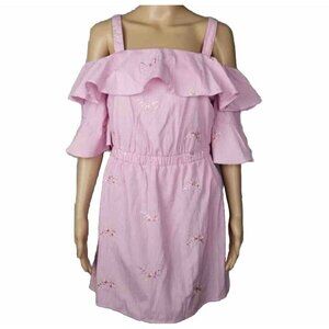 Romeo + Juliet Couture Dress Women’s sz M- Pink White New - Z